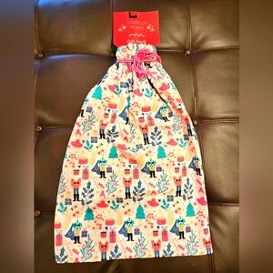 Sugar Plum Dreams Nutcracker Holiday Gift Sack 🎄🎁Approx 27x18